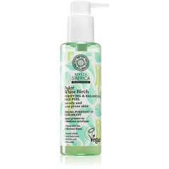 Natura Siberica Polar White Birch reinigendes Peeling-Gel für fettige und problematische Haut