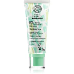 Natura Siberica Polar White Birch reinigende Maske zur Reduktion von Hauttalg und zur Verkleinerung der Poren