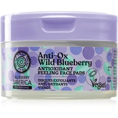 Natura Siberica Anti-Ox Wild Blueberry Peeling-Pads für das Gesicht .