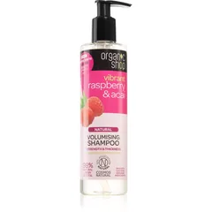 Organic Shop Natural Raspberry & Acai Reinigendes Shampoo für mehr Volumen