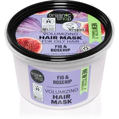 Organic Shop Organic Fig & Rosehip pflegende Maske für glänzendes und geschmeidiges Haar