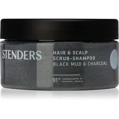 STENDERS Black Mud & Charcoal Reinigungspeeling für Haare und Kopfhaut