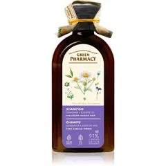 Green Pharmacy Chamomile & Linseed Oil Shampoo Pflegeshampoo für gefärbtes Haar