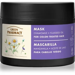 Green Pharmacy Chamomile Mask intensive nährende Maske für trockene und poröse Haare