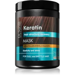 Dr. Santé Keratin tiefenregenerierende und nährende Maske für zerbrechliches Haar ohne Glanz