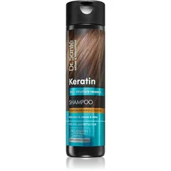 Dr. Santé Keratin regenerierendes und feuchtigkeitsspendendes Shampoo für brüchiges Haar ohne Glanz