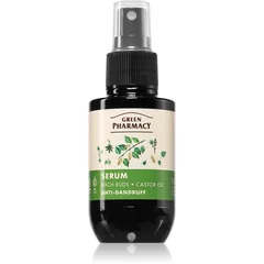 Green Pharmacy Birch Buds & Castol Oil Care Serum Serum gegen Schuppen