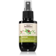 Green Pharmacy Ginseng & Morrocan mint oil Serum Serum für empfindliche Haare