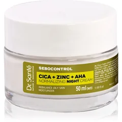 Dr. Santé Sebocontrol Cica + Zinc + AHA normalisierende Nachtcreme zur regulation der Talgdrüsen