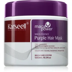 Karseell Purple Hair Mask Maske für die Haare für blonde und graue Haare