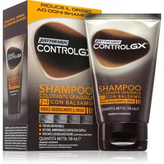 Just for Men Control GX Shampoo Shampoo mit Conditioner für graues Haar für Herren