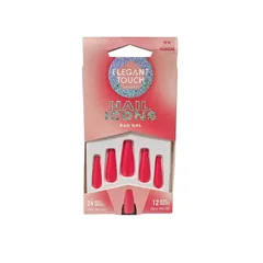 Elegant Touch Nail Icons Bad Gal 24 Nails/12 Sizes Glue Included