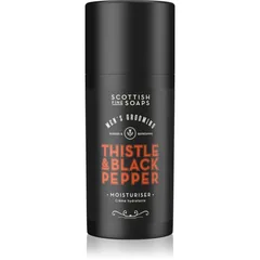 Scottish Fine Soaps Thistle & Black Pepper feuchtigkeitsspendende Gesichtscreme für Herren