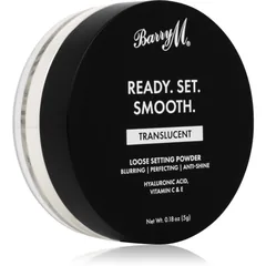 Barry M Ready Set Smooth loser, mattierender Puder Farbton Translucent
