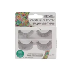 Royal Cosmetics Natural Look Eyelashes with Adhesive - Style 120