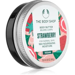 The Body Shop Strawberry Body Butter Körperbutter Für normale Haut 50 ml