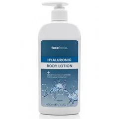 Face Facts Hyaluronic Body Lotion Vegan Pump Bottle