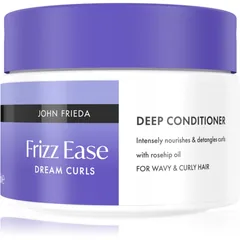 John Frieda Frizz Ease Deep Conditioner nährender Conditioner mit Tiefenwirkung für welliges und lockiges Haar