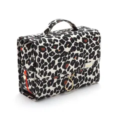 Victoria Green 'Emma' Leopard Print Wash Bag 3 in 1 Hanging