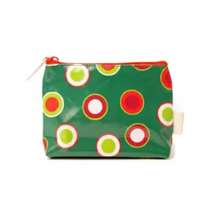 Victoria Green Small Jingle Dot Makeup Bag