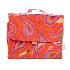 Victoria Green Threefold Hanging Wash Bag – Groovy Paisley