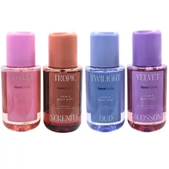Face Facts Auua Fragrance Mist Bundle 4 x 200 ml