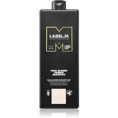 label.m Cool Blonde Toning Shampoo Shampoo neutralisiert gelbe Verfärbungen