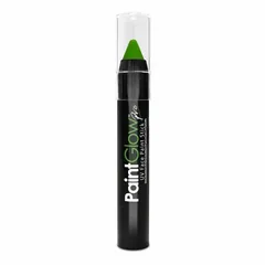 PaintGlow Pro UV Face & Body Paint Stick - Green