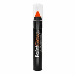 PaintGlow Pro UV Face & Body Paint Stick - Orange