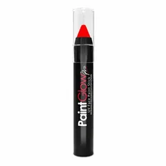PaintGlow Pro UV Face & Body Paint Stick - Red
