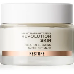 Revolution Skincare Restore Collagen Boosting erneuernde Creme-Maske für die Nacht zur Förderung der Kollagenproduktion