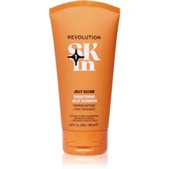 Revolution Skincare Be Bright Natural Fruit AHA Brightening Jelly Cleanser aufhellendes Reinigungsgel