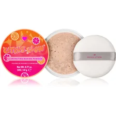 I Heart Revolution Citrus Glow Illuminating Baking Powder aufhellender loser Puder