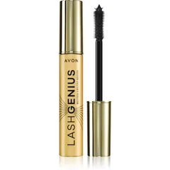 Avon Lash Genius Multitask & Multiply Mascara für Volumen, Schwung und das Teilen der Wimpern 5 in 1 Farbton Blackest Black