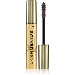 Avon Lash Genius Multitask & Multiply Mascara für Volumen, Schwung und das Teilen der Wimpern 5 in 1 Farbton Brown Black