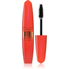 Avon Ultra Volume Volumen-Mascara für geschwungene Wimpern Farbton Blackest Black