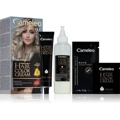 Delia Cosmetics Cameleo Omega Permanent-Haarfarbe Farbton 9.1 Ultimate Ash Blonde