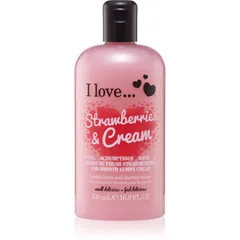 I Love Strawberries & Cream Dusch- und Badecreme 500 ml