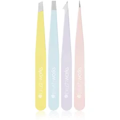 Brushworks Tweezer Set Mixed Pinzettenset
