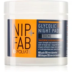 NIP+FAB Glycolic Fix Extreme Reinigungspads für die Nacht .