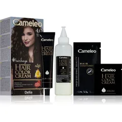 Delia Cosmetics Cameleo Omega Permanent-Haarfarbe Farbton 4.0 Medium Brown .