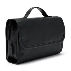 Victoria Green 'Emma' 3 in 1 Hanging Wash Bag in Black