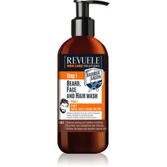Revuele Men Care Solutions Barber Salon Shampoo für Haare und Bart 3 in1