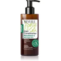 Revuele Vegan & Organic feuchtigkeitsspendender und nährender Conditioner für trockenes und beschädigtes Haar