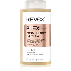 Revox B77 PLEX Bond Multiply Formula. Step 1 Schutzpflege für beschädigtes, chemisch behandeltes Haar