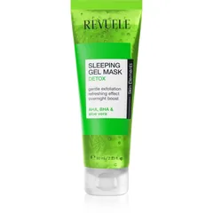 Revuele Sleeping Gel Mask Detox Detox-Gesichtsmaske für die Nacht