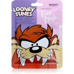 Mad Beauty Looney Tunes Taz Feuchtigkeitsspendende Tuchmaske mit antioxidativer Wirkung