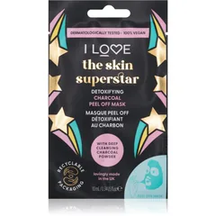 I Love Skin Superstar Reinigende Entgiftungsmaske mit Aktivkohle