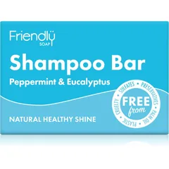 Friendly Soap Natural Shampoo Bar Peppermint & Eucalyptus Naturseife für das Haar
