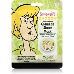 Mad Beauty Scooby Doo Shaggy Zellschichtmaske mit beruhigender Wirkung